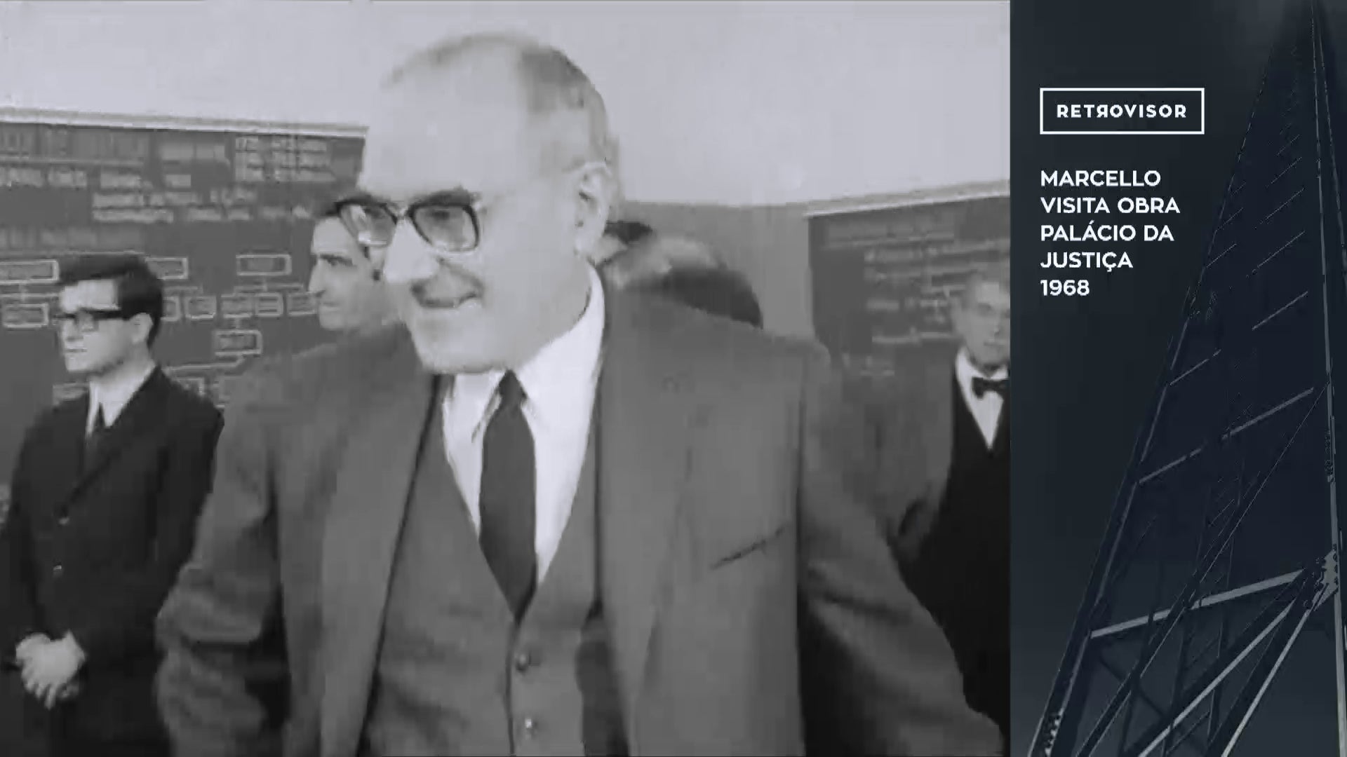 Marcelo Visita Obra Pal�cio da Justi�a