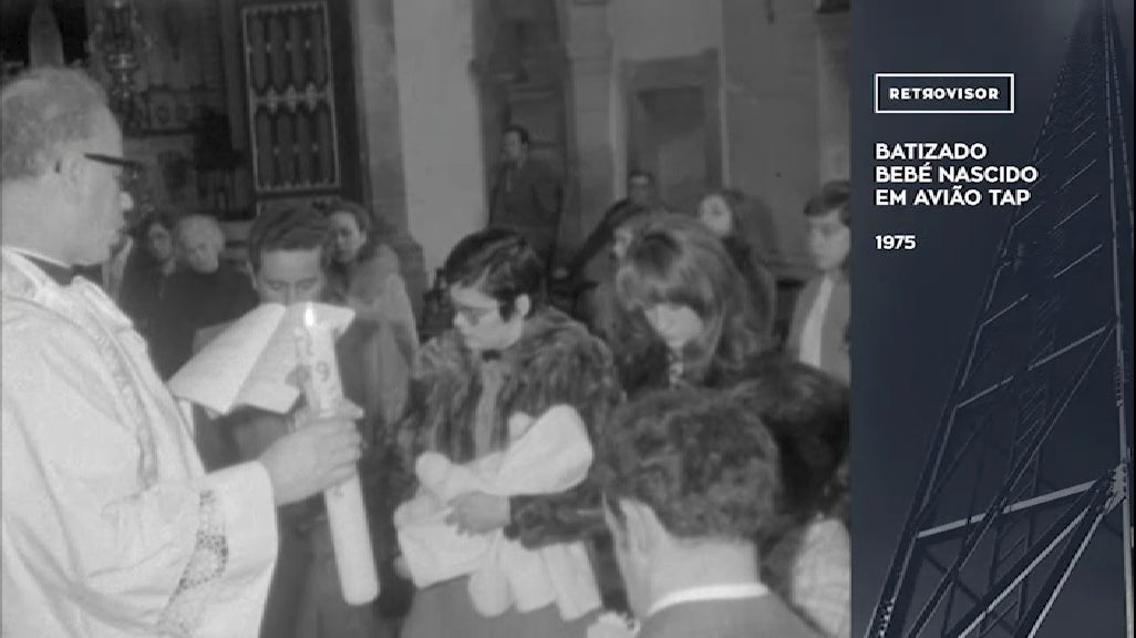 Batizado Beb� Nascido em Avi�o TAP