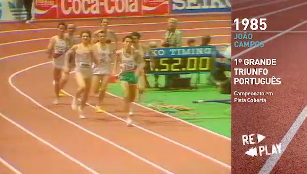 PRIMEIRO GRANDE TRIUNFO PORTUGU�S EM PISTA COBERTA por Rui Alves