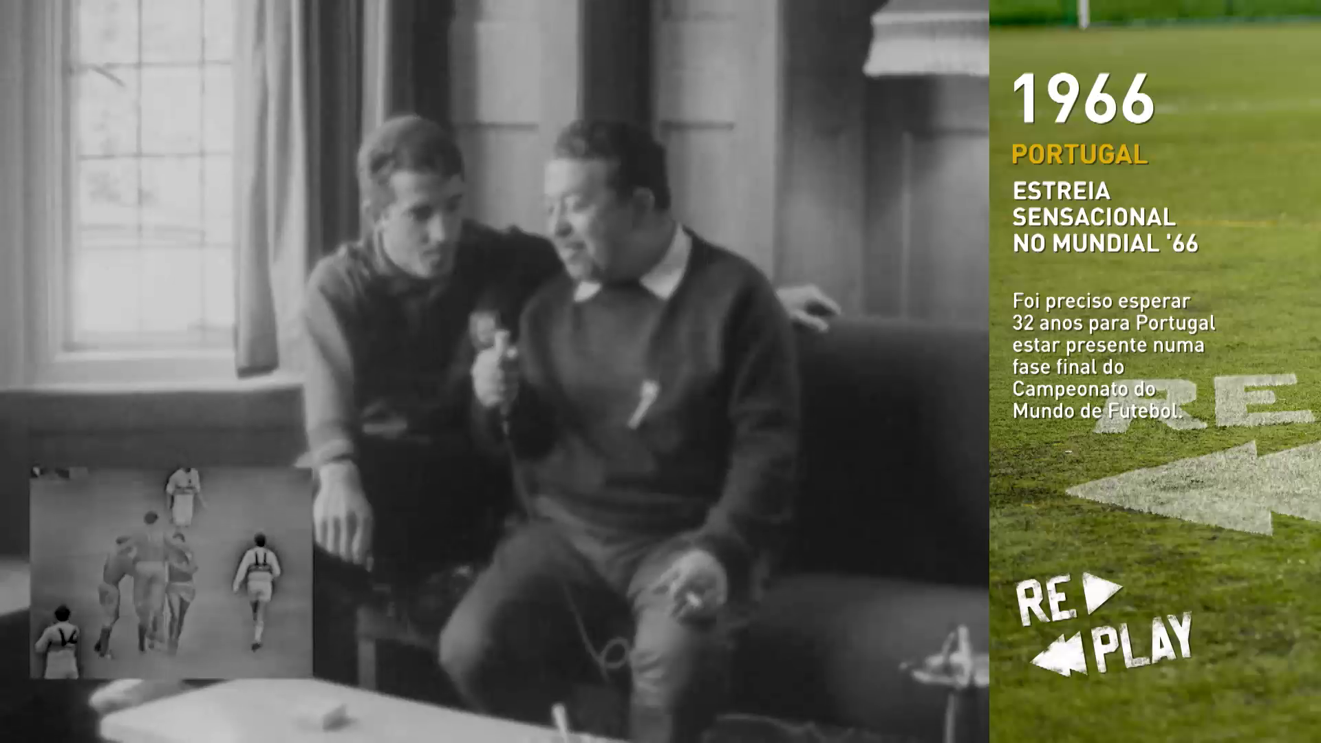 ESTREIA SENSACIONAL NO MUNDIAL 66, por Rui Alves