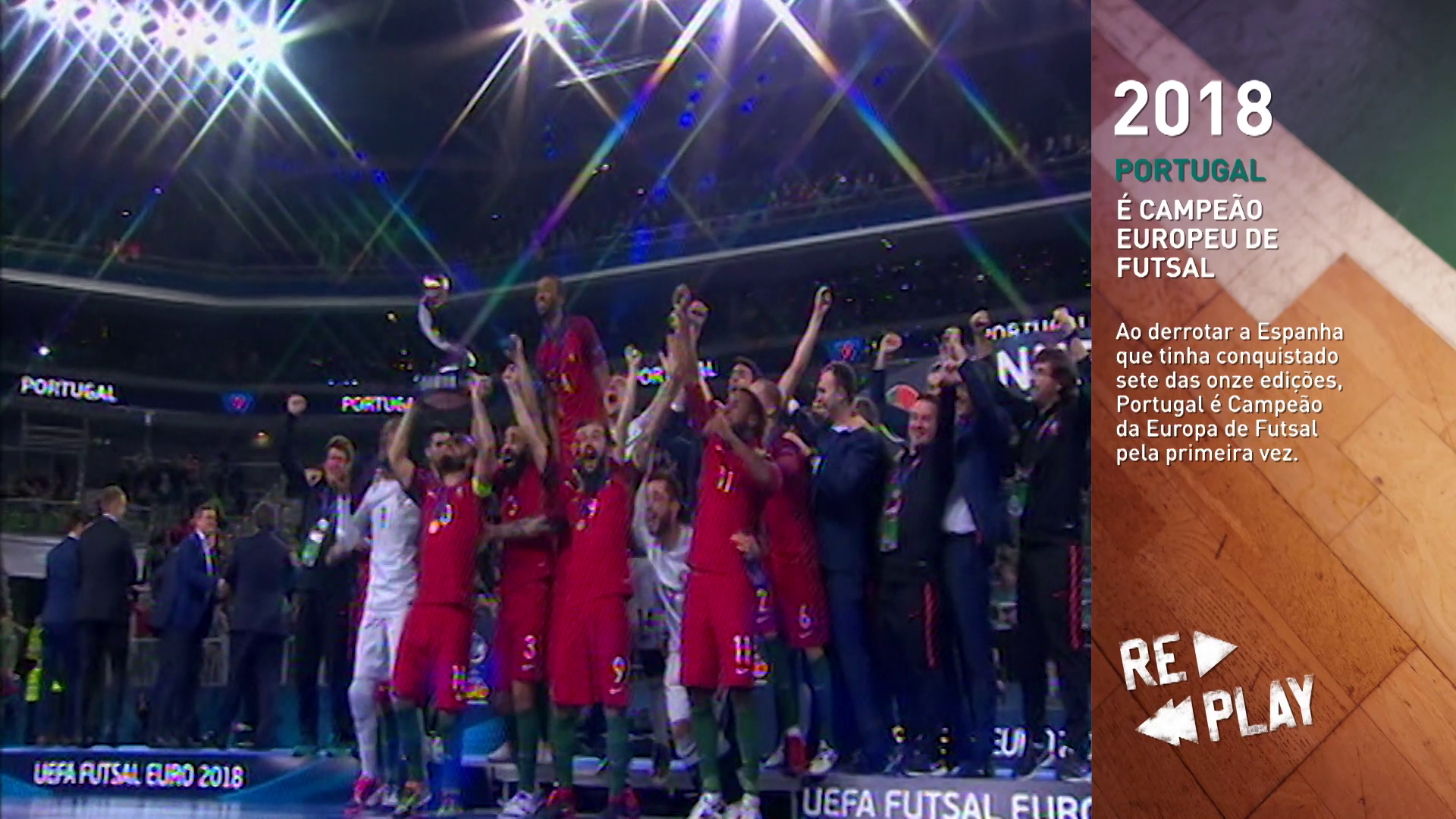 PORTUGAL � CAMPE�O DA EUROPA DE FUTSAL, por Rui Alves