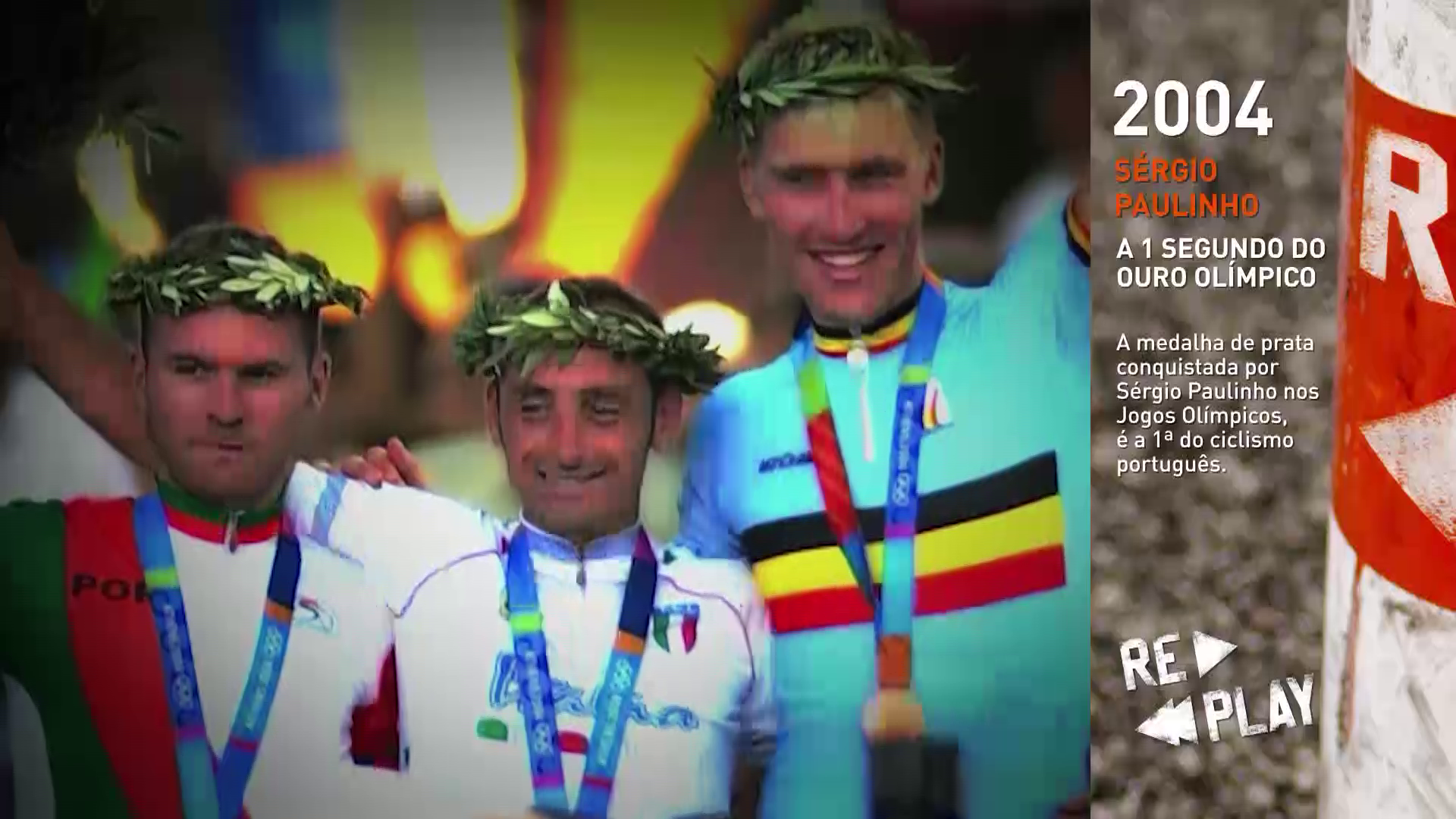 A 1 SEGUNDO DO OURO OL�MPICO, por Rui Alves