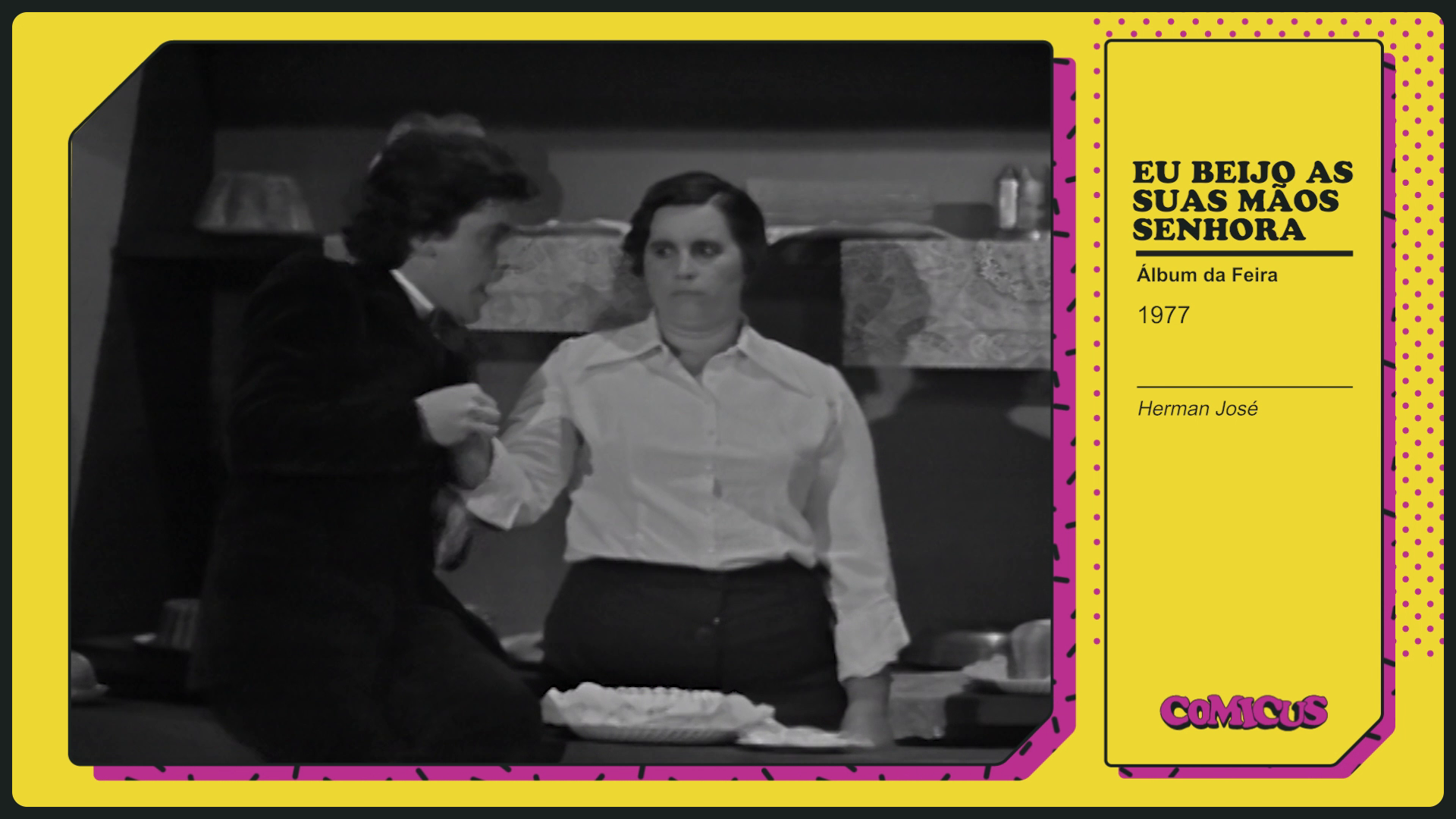 Eu beijo as suas m�os senhora