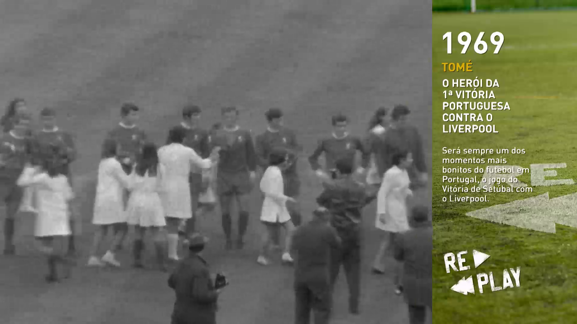 TOM�, O HER�I DA 1� VIT�RIA PORTUGUESA CONTRA O LIVERPOOL, por Rui Alves