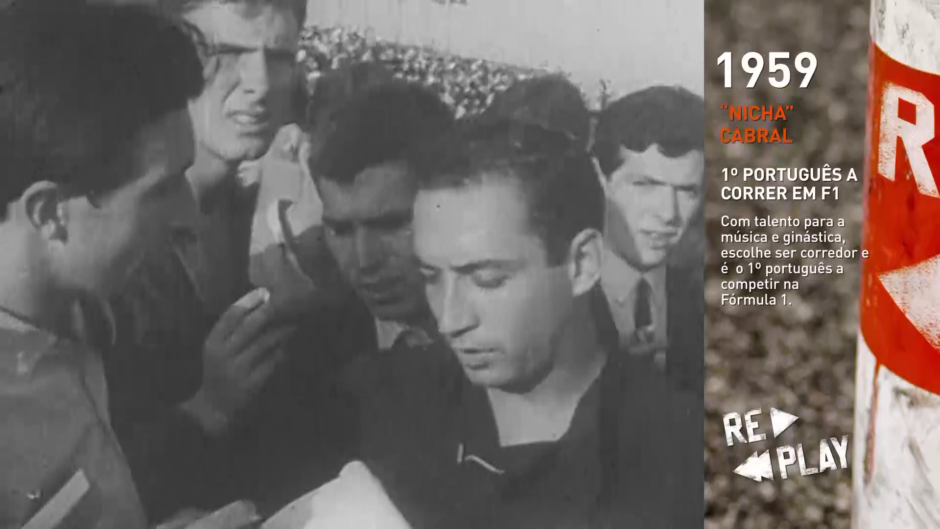 1� PORTUGU�S A CORRER EM F1, por Rui Alves