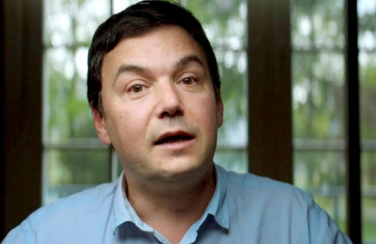 Thomas Piketty no filme 