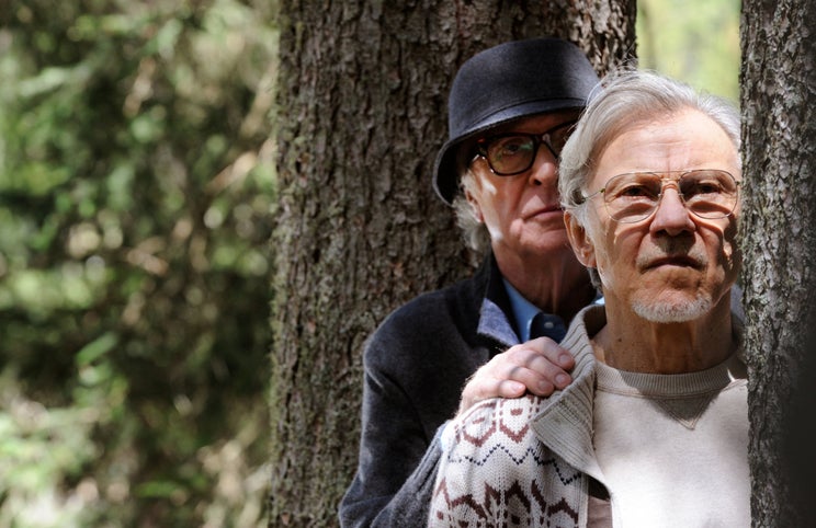 Michael Caine e Harvey Keitel filmados por Sorrentino — envelhecer ou não envelhecer...