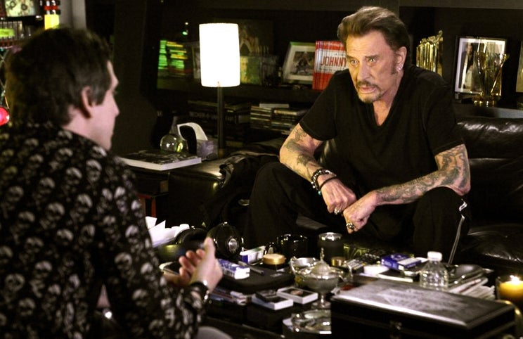 Johnny Hallyday filmado por Guillaume Canet — um filme com sentido de auto-paródia