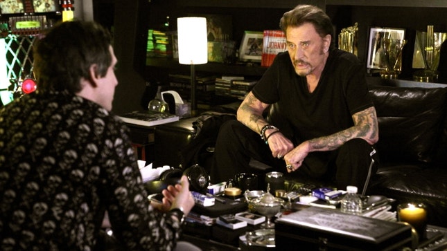 Johnny Hallyday filmado por Guillaume Canet — um filme com sentido de auto-paródia