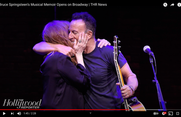 Patti Scialfa e Bruce Springsteen — um concerto que é também uma viagem familiar