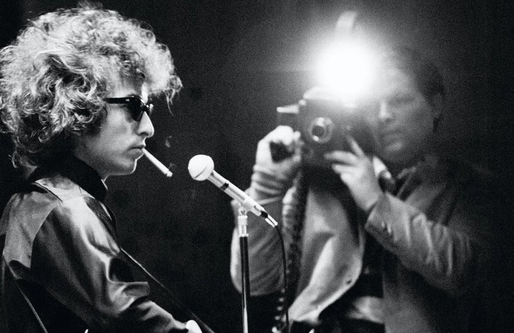 1965: D. A. Pennebaker filmando Bob Dylan para 