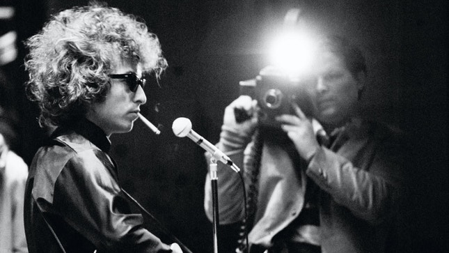 1965: D. A. Pennebaker filmando Bob Dylan para 