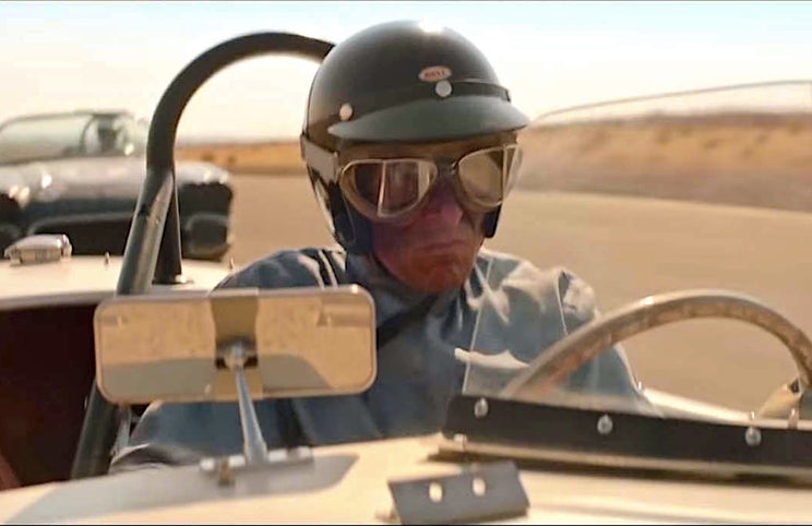 Christian Bale no papel de Ken Miles — desafiando os limites da velocidade