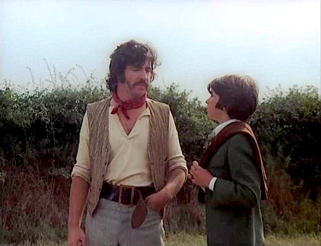 Alan Bates e Dominic Guard em 