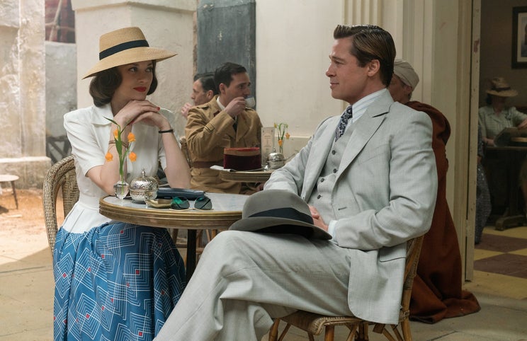 Marion Cotillard e Brad Pitt — Robert Zemeckis 
é também um brilhante director de actores