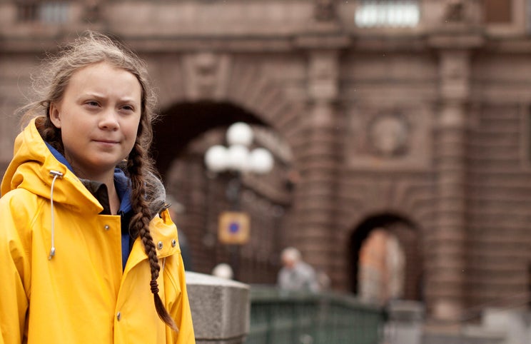 Greta Thunberg filmada por Nathan Grossman