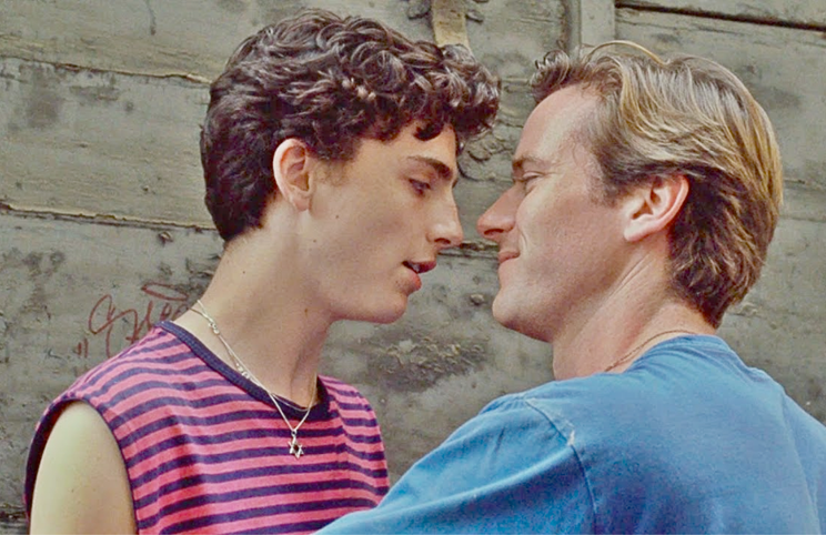 Timothée Chalamet e Armie Hammer — dois grandes actores num filme realmente fora de série