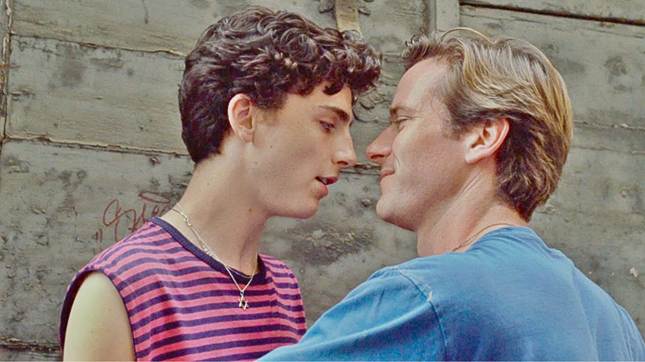 Timothée Chalamet e Armie Hammer — dois grandes actores num filme realmente fora de série