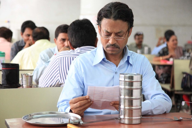 Irrfan Khan, recebendo a 