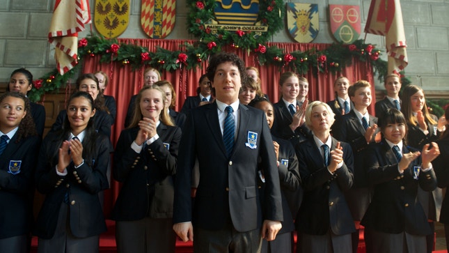 Guillaume Gallienne (ao centro) no filme que ele próprio dirigiu: uma comédia sobre a sexualidade