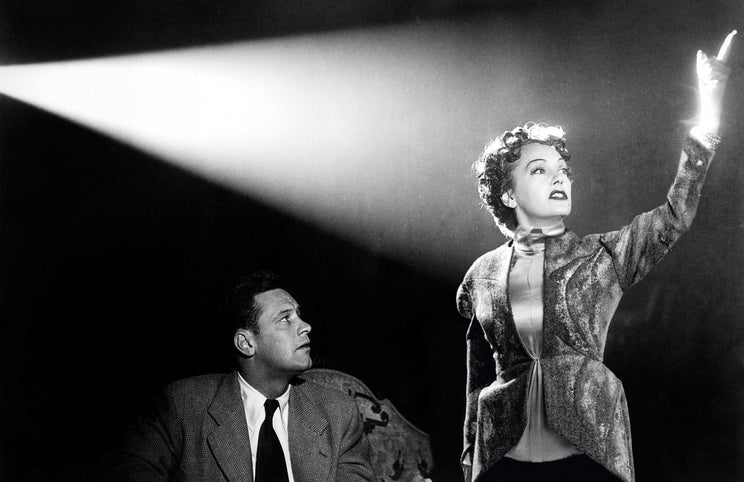 William Holden e Gloria Swanson — Hollywood no espelho de Hollywood