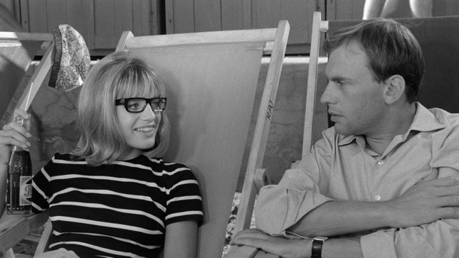 Catherine Spaak e Jean-Louis Trintignant — memórias de Itália, 1962