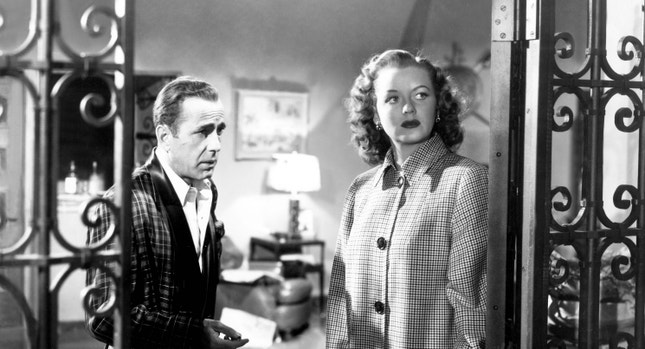 Humphrey Bogart e Martha Stewart em 