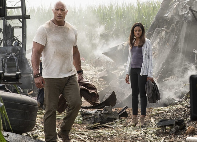 Imagem do filme: “Rampage” domina fim-de-semana mundial