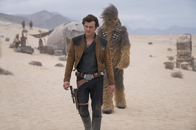 Fraca estreia mundial de Han Solo: Uma Hist�ria de Star Wars rende 148 milh�es de d�lares
