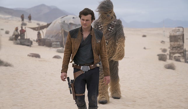Fraca estreia mundial de Han Solo: Uma História de Star Wars rende 148 milhões de dólares
