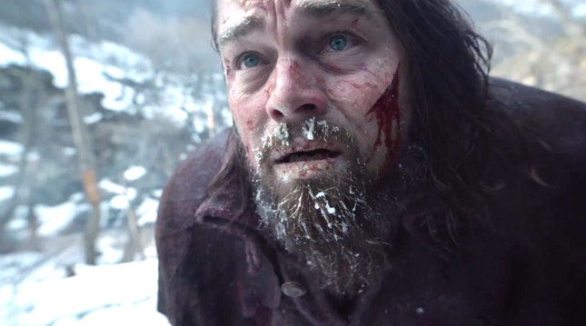 Leonardo DiCaprio em "The Revenant" — na linha da frente da temporada de prémios