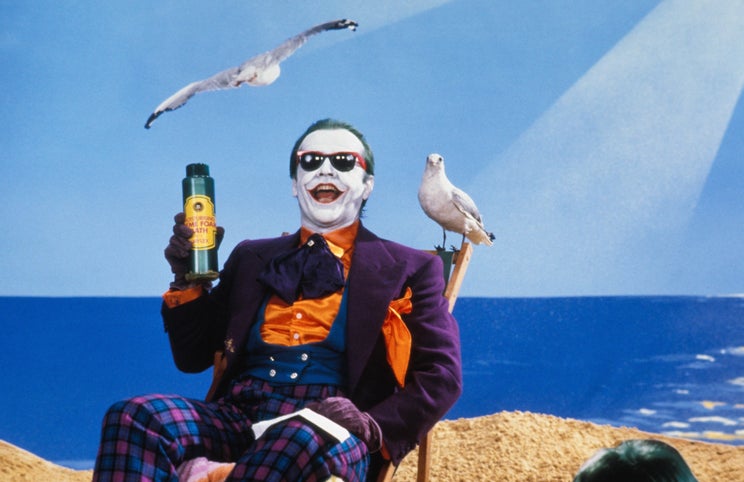 O Joker segundo Jack Nicholson — foi há 30 anos