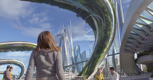 Imagem do filme: “Tomorrowland” lidera outro fim-de-semana com poucos espectadores
