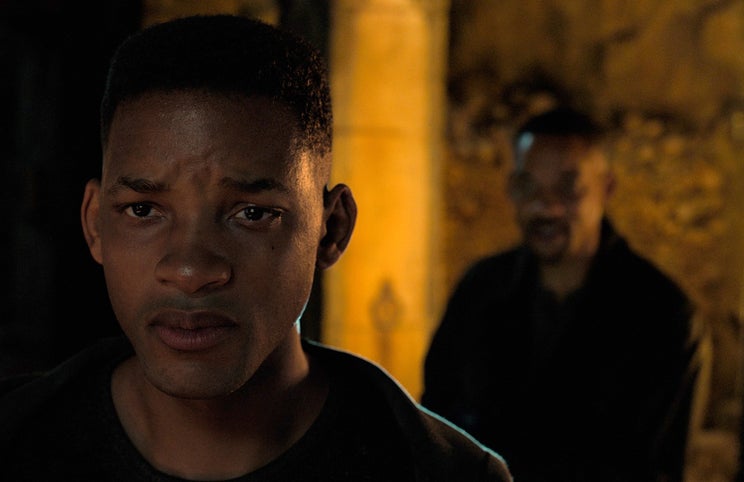 Qual é o Will Smith humano? Qual é a personagem digital?