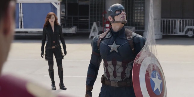 Imagem do filme: “Capitão América: Guerra Civil” perto dos 700 milhões de dólares