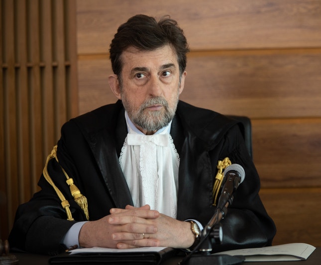 Nanni Moretti em pose de juiz: "Tre Piani" é um dos filmes maiores de Cannes 2021