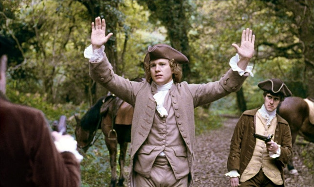 Ryan O'Neal na personagem de Barry Lyndon — um clássico é um clássico