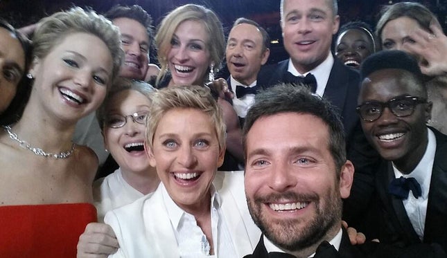 Óscares 2014: a selfie de Ellen DeGeneres