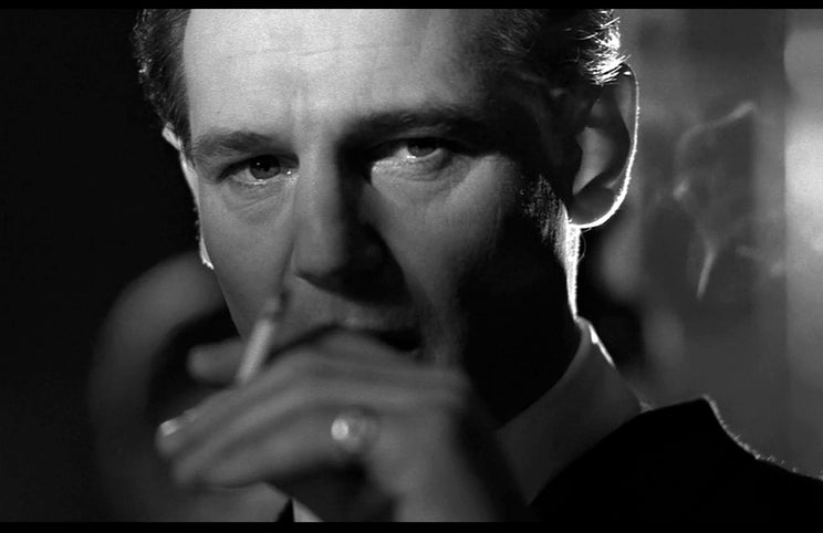 Sob a direcção de Spielberg — Liam Neeson no papel de Oskar Schindler