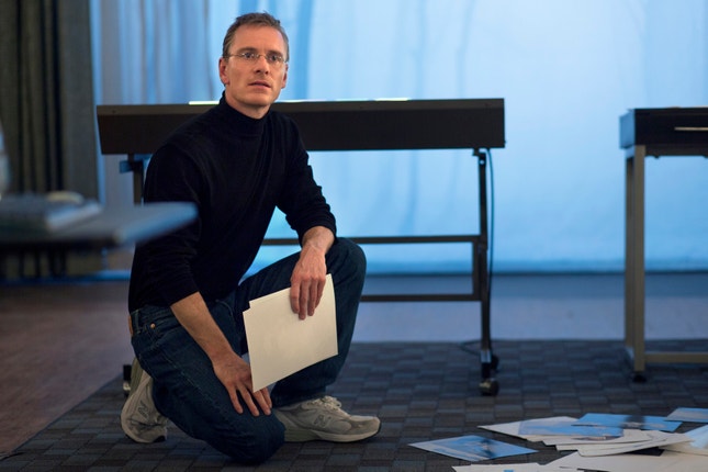 Michael Fassbender interpretando Steve Jobs — a caminho de um Oscar?