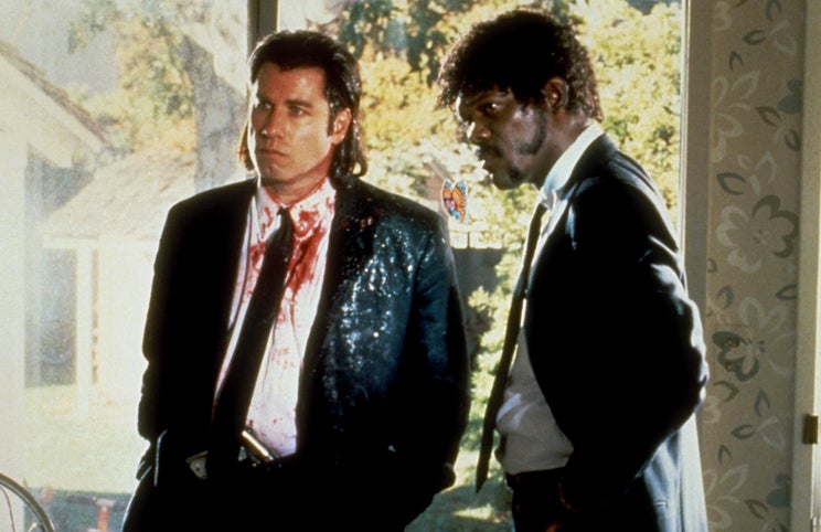 John Travolta e Samuel L. Jackson: sob o olhar irónico de Tarantino