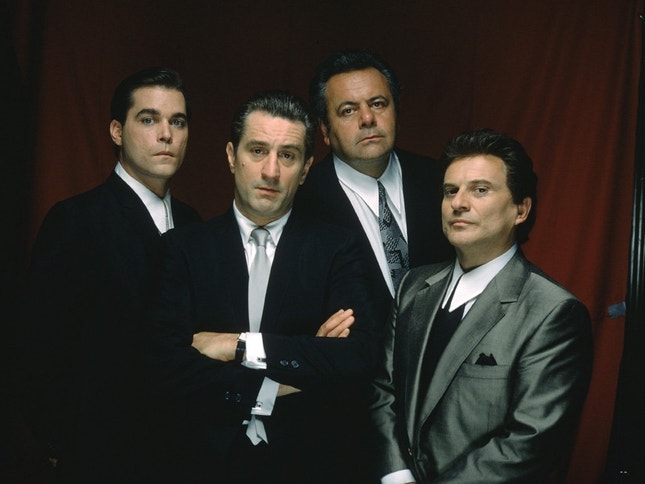 "Goodfellas": Ray Liotta + Robert De Niro + Paul Sorvino + Joe Pesci