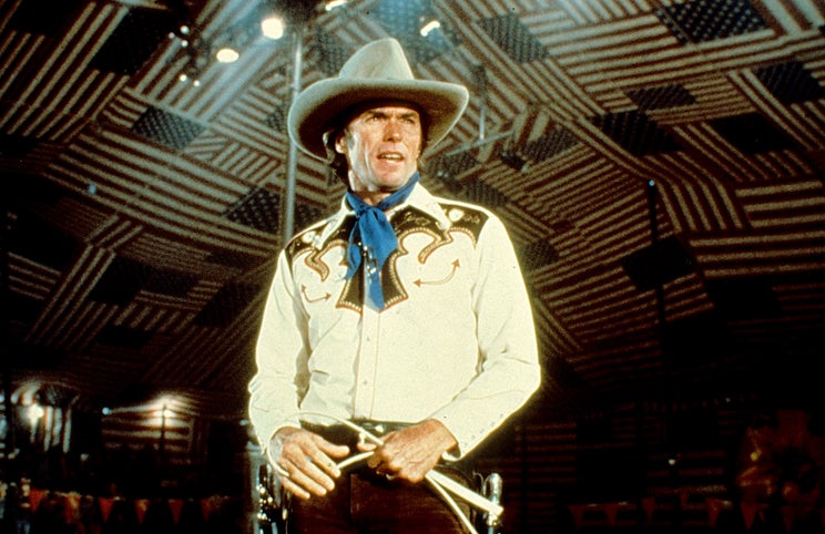 Clint Eastwood em 1980, como Bronco Billy — a arte de envelhecer