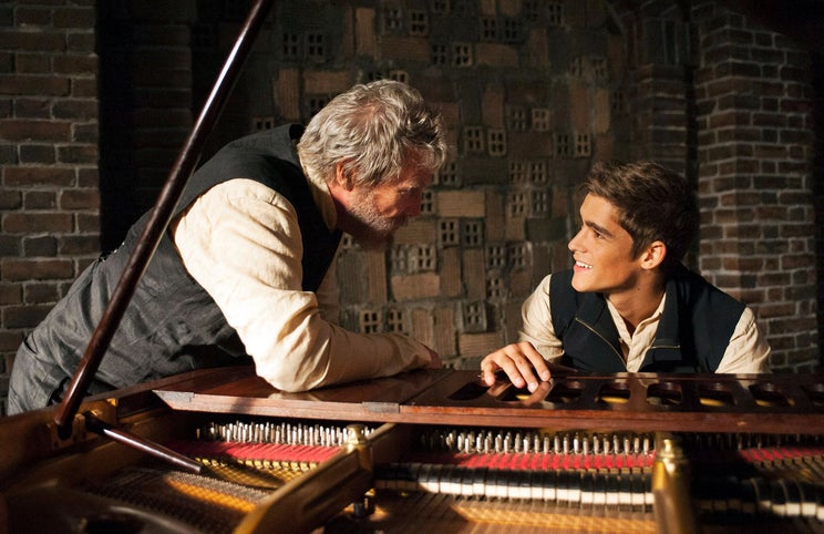 Jeff Bridges e Brenton Thwaites em 