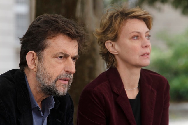 Nanni Moretti e Margherita Buy, em 