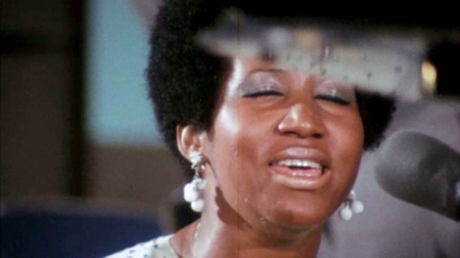 Aretha Franklin filmada por Sydney Pollack — aconteceu em 1972