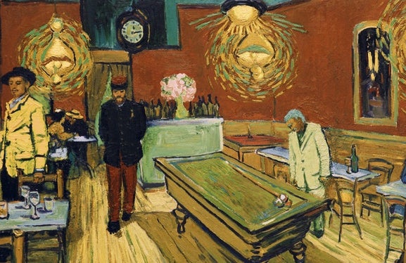 Um retrato cinematográfico de Van Gogh, desenhado a partir das suas próprias pinturas