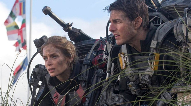 Emily Blunt e Tom Cruise, sob a direcção de Doug Liman: um 