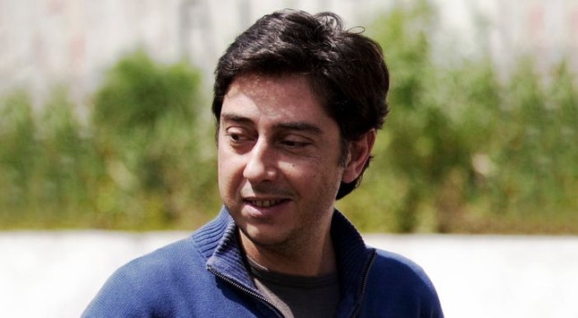 Miguel Gomes durante a rodagem de "Selvajaria"