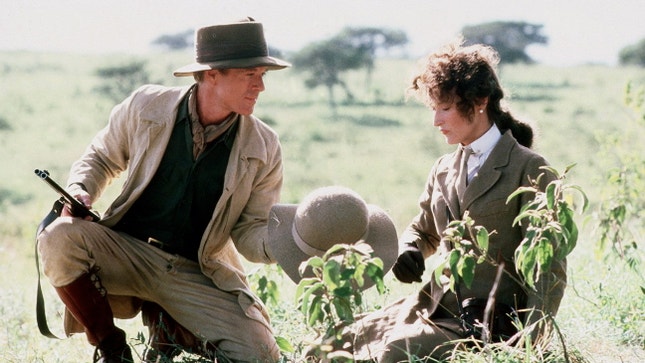 Robert Redford e Meryl Streep em "África Minha" (1985)